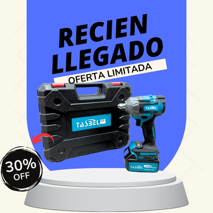 🔧 Llave de Impacto Inalámbrica 98V ⚡ Doble Batería 🔋 + E-BOOK de REGALO 🛠️